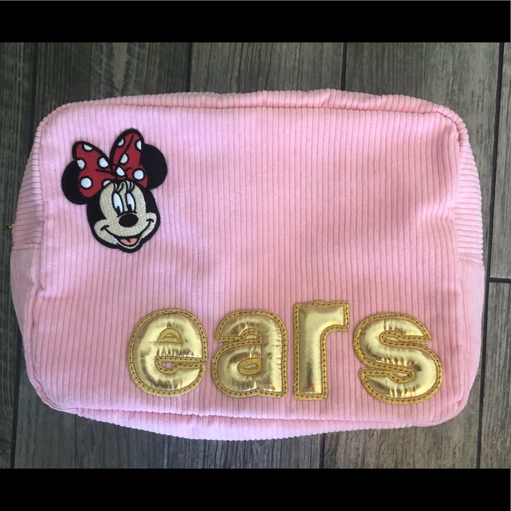 Stoney Clover Lane Large Corduroy Pouch Minnie